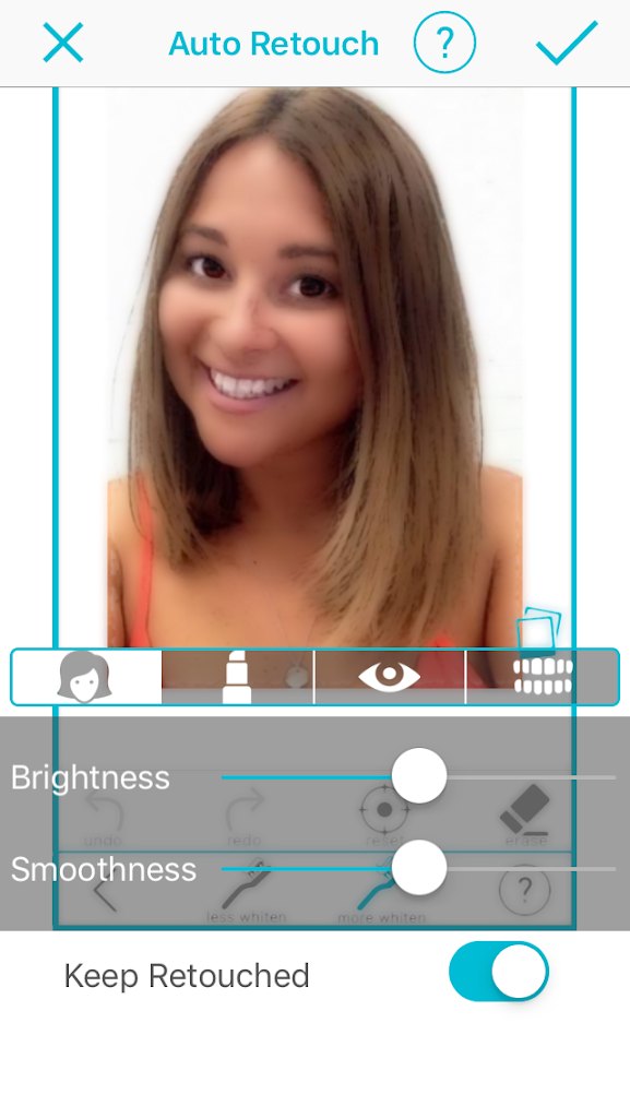 Auto Retouch – Selfie Editor for iPhone/iPad